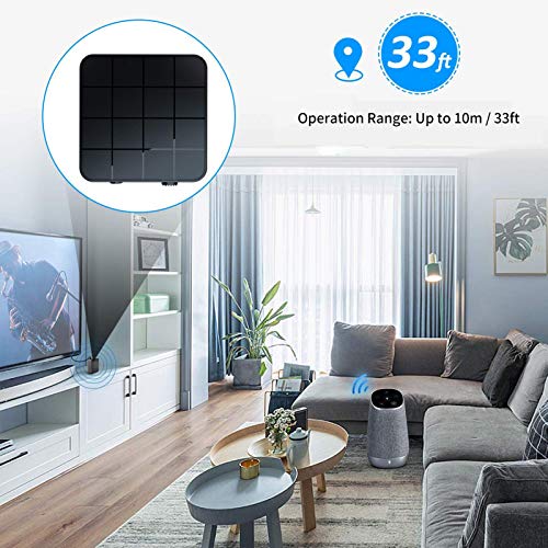 KN321 Wireless Bluetooth 5.0 Audio Transmitter Receiver, 2 in 1, TV Computer Adapter, Audio Transmitter and Receiver one Key Switch, high Compatibility