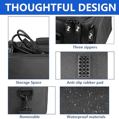 Musiin Digital Mixer Speaker Commuter bag Compatible with Behringer XR18 | Compatible XR12,XR16,Sony ULT FIELD 5,FIELD 3,JBL Xtreme 4,Bose SoundLink Max,Yamaha THR5/5A, Essential for Daily protect