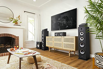 Polk Audio Monitor XT30 Compact Center Channel Speaker (Midnight Black) - style: Compact Center Channel Speaker (XT30)