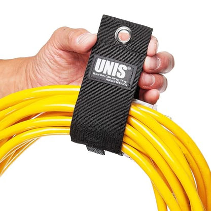 8 Pack Heavy Duty Large 13-inch Extension Cord Storage Extendable Cable Ties Strap Loop Hanger Organizer for Cable, Hose, Power Cord, and Rope