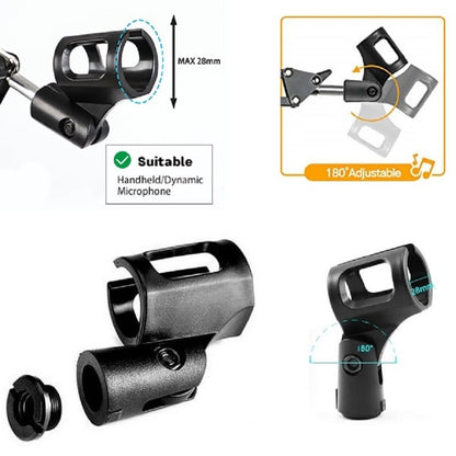 Microphone Ceiling/Wall Mount Holder compatible with Rode Podmic/NT1-5th 4th 3rd/NT Microphones