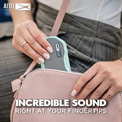 Altec Lansing - Portable Bluetooth Speaker, Waterproof IP67 - color: Black