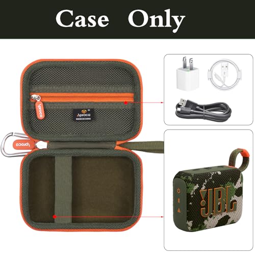Case for JBL Go 4 / GO 5 / Go 3 Ultra Portable Speaker -Squad (Case Only) - color: Squad