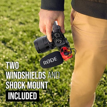RØDE VideoMicro II Ultra-Compact On-Camera Shotgun Microphone for