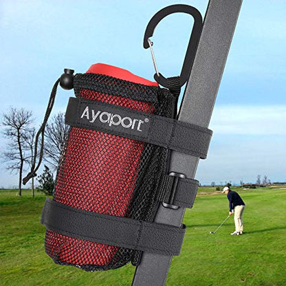 Ayaport Speaker Mount Holder Golf Cart Speaker Strap Fits Most Portable Sound Bar Round Cylindrical Speakers Radio, Golf Cart Accessories Applicable to Railing, Frame, Bike Handlebar (Large) - size: Large