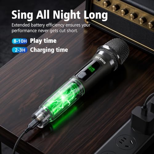 Universal Rechargeable Handheld Wireless Microphone
