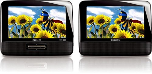 Philips 12 Ft Extra Long 3.5mm AV-Cable for Dual-Screen, Portable DVD Player