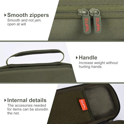 Hard EVA Case Compatible with Bose SoundLink Flex 2nd Gen/Bose SoundLink Flex Bluetooth Speaker, Waterproof, Shockproof and Dustproof Carrying Travel Speaker Case - Cypress Green - color: Cypress Green