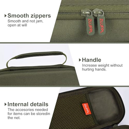 Hard EVA Case Compatible with Bose SoundLink Flex 2nd Gen/Bose SoundLink Flex Bluetooth Speaker, Waterproof, Shockproof and Dustproof Carrying Travel Speaker Case - Cypress Green - color: Cypress Green