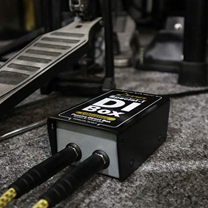 Donner Special-Ⅰ Professional High-Performance Passive DI-Box Unit Hum Eliminator 1/4" instrument Direct Box to balanced & unbalanced XLR - size: Compact