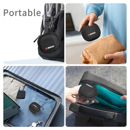 RLSOCO Case for RØDE Wireless Micro Compact Wireless Microphone Travel Protective Bag for Rode Micro Compact Microphone (Case Only)