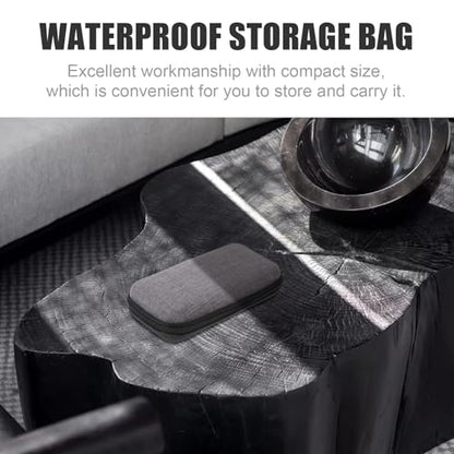 COHEALI Portable Microphone Storage Bag with Scratch-resistant Material Cable Organizer Pouch for USB Chargers Headphones and Audio Accessories Compact Travel Case for Electronics