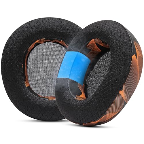 WC Freeze Nova Pro Wireless - Earpads for Arctis Nova Pro Wireless & More | Made by Wicked Cushions | Also fits SteelSeries Nova Elite & Nova Pro Omni(Doesn't Fit Other Models) | Kinetic Wave - color: Kinetic Wave