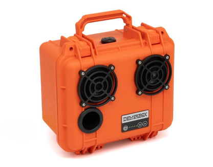 Waterproof, Portable, and Rugged Outdoor Bluetooth Speakers. Loud Sound + Deep Bass, 40+ hr Battery Life, Dry Box + USB Charging, Multi-Pairing Party Mode (Haast Orange, DB2)
