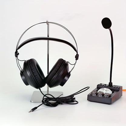 Headband Adjustable Studio Wired Monitor Headphones Over Ear Stereo Music Earphones Foldable DJ Ratable Headsets for Piano/Drum/Computer/Electronic Keyboard etc Music Electronic Equipment
