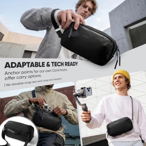 VULKIT Electronic Organizer Bag for Travel, Water Resistant & Scratch Resistant, Tech Pouch Storage Bag for Cables, Charger, Cord, Power Bank, Accessories & Travel Essentials