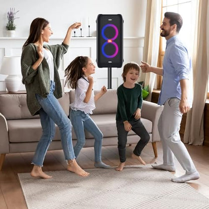Speaker Stand for JBL Partybox 110/100/120, Adjustable Height | All-Metal Heavy Base, Holds 44 lbs, Sturdy Floor Stand for JBL Partybox 100/110/120,Household, party, performance