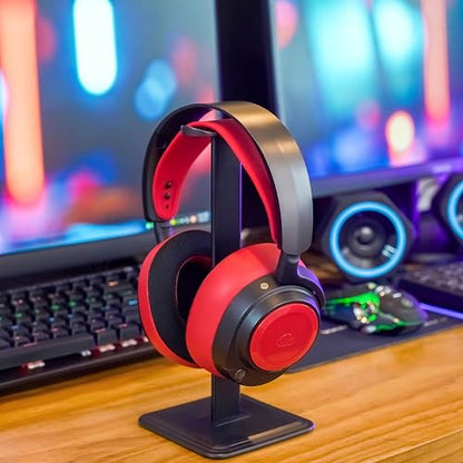 WC Side Plates for Arctis Nova Pro Wireless, Pro Wired & Nova Elite | Made by Wicked Cushions | Also fits Nova Pro Omni, 7, 7X & 7P | Red - color: Red