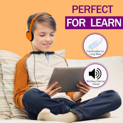 Classroom Headphones Bulk 25 Pack Class Set for School Students Kids and Adult -Sturdy Wired 3.5mm Plug (Mixed, 25 Pack) - color: Mixed, size: 25 Pack