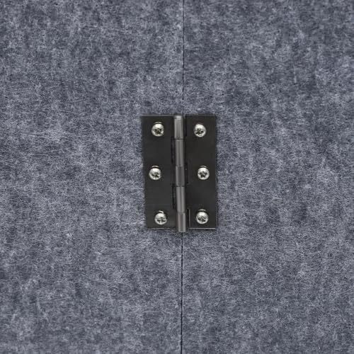 Desktop Soundproof Cover, 80x80cm Portable Vocal Isolation Booth with Acoustic Foam, Microphone Isolation Booth Cube, Noise Reducing Shield for Microphone, Streaming, and Office Privacy (Black) - color: Black