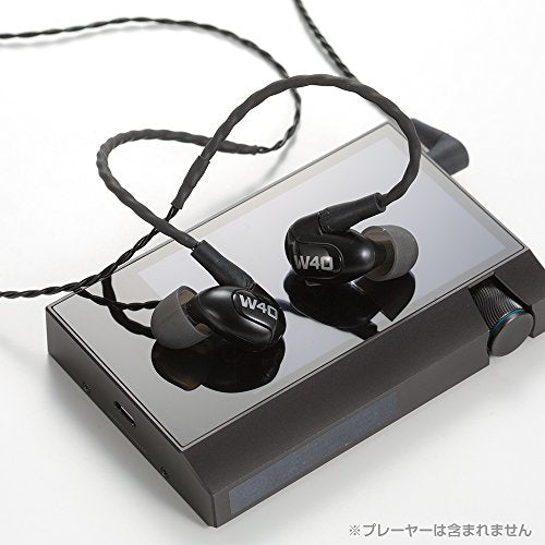 Westone W40 Four-Driver True-Fit Earphones with MMCX Audio Cable and 3 Button MFi Cable with Microphone