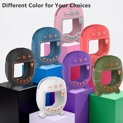 JCHPINE Silicone Cover Case for JBL Clip 5 Portable Bluetooth Speaker - color: Squad
