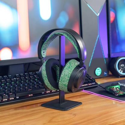 WC HeadbandZ Arctis Nova - Upgraded Silicone Headband for Arctis Nova Headsets by Wicked Cushions - Enhanced Flexibility, Comfort, and Style with Matching Earpad Designs | Emerald Tide - color: Emerald Tide