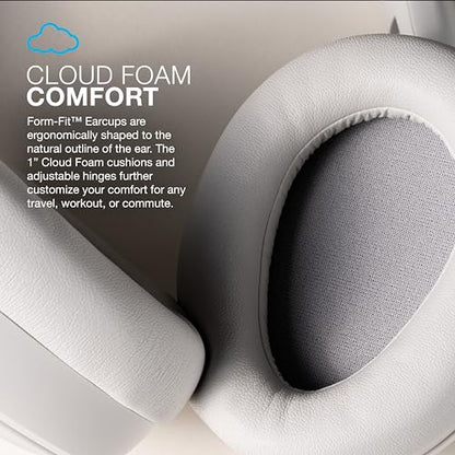 JLab JBuds Lux ANC Wireless Over-Ear Headphones, Cloud White - color: Cloud White