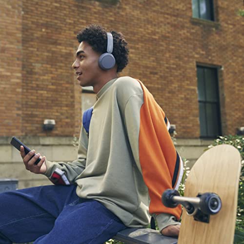 Sony WH-CH520 Best Wireless Bluetooth On-Ear Headphones with Microphone for Calls and Voice Control, Up to 50 Hours Battery Life with Quick Charge Function, Includes USB-C Charging Cable - Blue - color: Blue