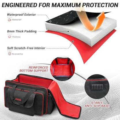 ORKELS Portable Speaker Bag 10 Inch for EON Series Speakers, Water-Resistant, Padded, Durable Carry Case with Shoulder Strap (10'' Speaker: EON610) - size: For 10'' Speaker