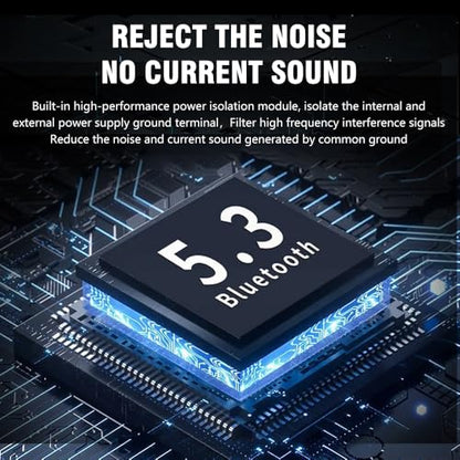 Bluetooth Aux Adapter for Car USB Aux Bluetooth 5.3 Adapter - size: T21
