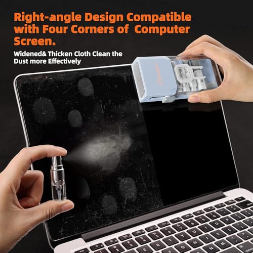 Tassmpitor Keyboard Cleaner & Laptop Cleaning Kit for Computer Screen, Blue - color: Morandi Light Blue