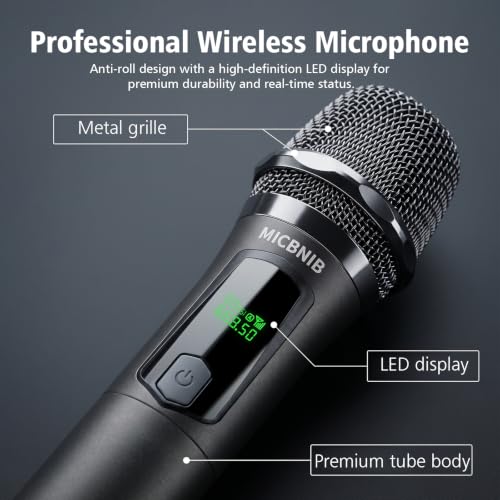 Universal Rechargeable Handheld Wireless Microphone