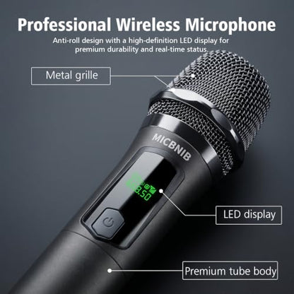 Universal Rechargeable Handheld Wireless Microphone
