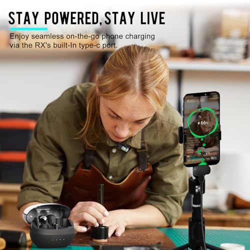S5 Wireless Lavalier Microphone for iPhone 17/16