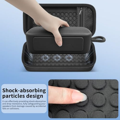 GWCASE Hard Protective Case for Bose SoundLink Plus Portable Speaker, Black
