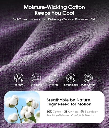 MUSICOZY Bluetooth 5.4 Sleep Headphones Headband Sports Wireless Audio | Earbuds 2 in 1 Design with Breathable Stretch Fabric, HD Stereo Sound Speakers for Workout Yoga Running, Nighttime Sleep Use - color: Purple