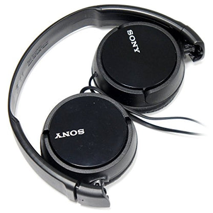 Sony ZX110 Over-Ear Dynamic Stereo Headphones (Black) - color: Black, size: Over-ear, style: Over Ear