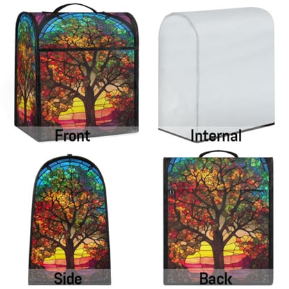 Kitchen Aid Mixer Cover Compatible with 6-8 Quarts Glowing Tree of Life Stand Mixer Cover Dust Cover with Zipper Pocket Kitchen Aid Mixer Accessories Kitchen Appliance Organizer Bag - color: Tree of live