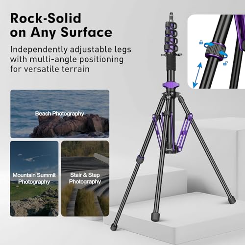 FreeSea MT-Zero Aluminum Photography Light Stand, Mini Portable Tripod