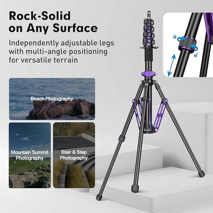 FreeSea MT-Zero Aluminum Photography Light Stand, Mini Portable Tripod