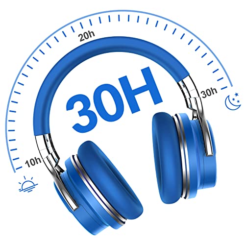 Million Sold 10 Years Classic E7 Active Noise Cancelling Headphones with Upgraded Noise Cancellation, Bluetooth Headphones Wireless with HD Sound Vivid Deep Bass, for Home Office Travel Gift Pcs - color: Blue, style: E7 Wireless Active Noise Cancelling He
