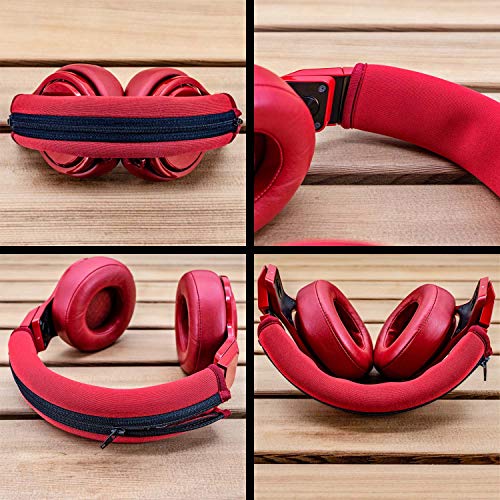 Headphone Headband Cover Compatible with Pro Model Headphone (Red) - color: Red