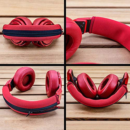 Headphone Headband Cover Compatible with Pro Model Headphone (Red) - color: Red