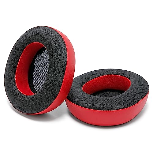WC Freeze Nova Pro Wireless - Earpads for Arctis Nova Pro Wireless & More | Made by Wicked Cushions | Also fits SteelSeries Nova Elite & Nova Pro Omni(Doesn't Fit Other Models) | Red - color: Red