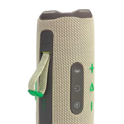 JBL Flip 7 Portable Bluetooth Speaker, Waterproof and Drop-Proof - Sand | Up To 16 Hours Playtime, IP68 Dustproof Build, Clip-On Loop, USB C Lossless Audio, Links With Other Speakers For Outdoor Use - color: Sand