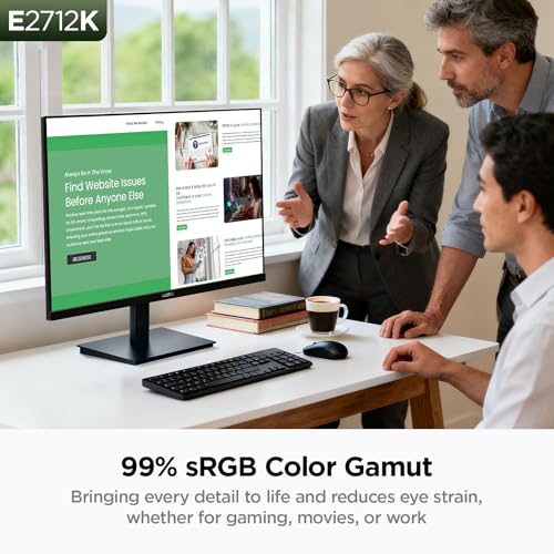 KOORUI 27 Inch Computer Monitor 144Hz FHD 1080p VA Display for Work & Play | 4000:1 Contrast Ratio, Adaptive Sync, Eye Care TÜV Rheinland Certified, Slim Bezels, HDMI/VGA, VESA & Tilt for Home Office - size: 27