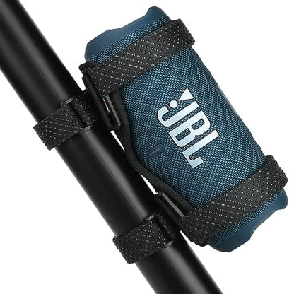 Portable Speaker Mount for Bike/Golf Cart/Boat Railing, Adjustable Strap Bike Speaker Holder Attachment for JBL Charge 5/Charge 6/Flip 5/Flip 6/Flip 7/Beats Pill