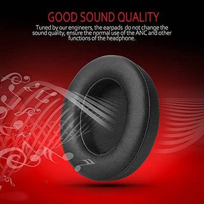 Beats Studio 3 Replacement Ear Pads, Premium Durable Beats Replacement Ear Pads, Beats Studio 3 earpad Replacement for Studio 2 & 3 B0500/B0501 Wired/Wireless, Black | for Beats Studio 2/Studio 3/Model B0501/Model B0500 Headphone-Made of protein leather a