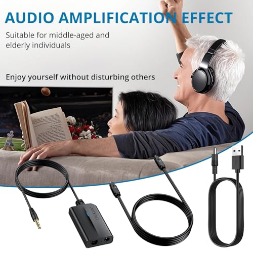 AUTOUTLET 192khz DAC Audio Converter, Optical to 3.5mm Converter, Optical Audio Cable to Aux Adapter for HDTV, Blu-Ray Players and Game Consoles - size: SPDIF to 3.5 mm no volume control, style: EFU153
